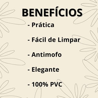 Cortina de Pia Cozinha 100% PVC Antimofo