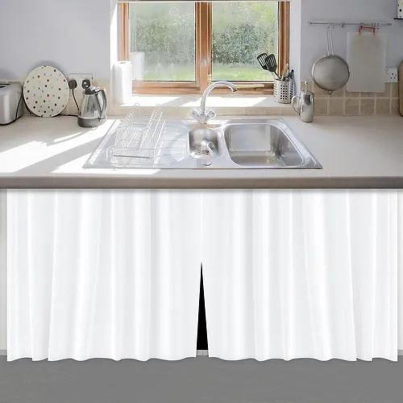 Cortina de Pia Cozinha 100% PVC Antimofo