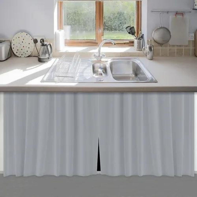 Cortina de Pia Cozinha 100% PVC Antimofo