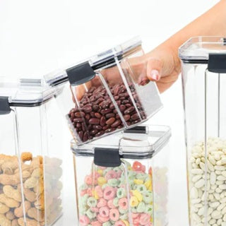 Pote Hermético Para Mantimentos com trava