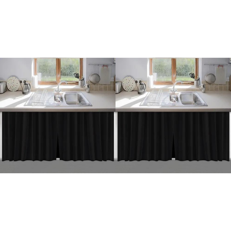 Cortina de Pia Cozinha 100% PVC Antimofo