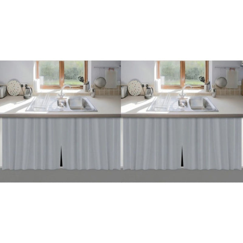 Cortina de Pia Cozinha 100% PVC Antimofo
